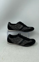 Load image into Gallery viewer, Coach Womens Kelson Q7839 Black Signature Suede Lace-Up Sneakers Shoes Size 9B