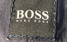 Load image into Gallery viewer, Hugo Boss Mens Black Flat Front 5-Pocket Design Dress Pants Size 34x34