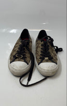 Load image into Gallery viewer, Coach Womens Empire Brown Signature Canvas Lace-Up Sneaker Shoes Size 7.5B
