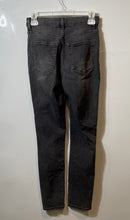 Load image into Gallery viewer, H&M Womens Black Denim 5-Pockets Dark Wash High-Rise Skinny Jeans Pants Size 6