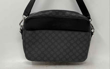 Load image into Gallery viewer, Nine West Womens Black Inner Pockets Adjustable Strap Crossbody Handbag