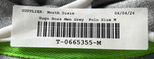 Load image into Gallery viewer, Hugo Boss Mens Gray Cotton Modern Fit Short Sleeve Collared Polo Shirt Size M