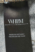 Load image into Gallery viewer, White House Black Market Womens Blue Denim Mid Rise Slim Fit Bootcut Jeans Sz 12