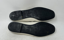 Load image into Gallery viewer, Zara Womens Taupe Leather Buckle Round Toe Ballet Flats Size EUR 41