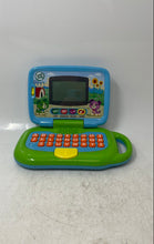 Load image into Gallery viewer, LeapFrog My Own Leaptop Blue Green Kids Interactive Learning Laptop Untested