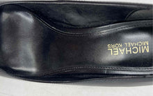 Load image into Gallery viewer, Michael Kors Womens Black Leather Pointed Toe Slip-On Pump Heels Size 6M