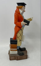 Load image into Gallery viewer, The Toscany Collection Multicolor Clown Reading Books Decorative Figurine