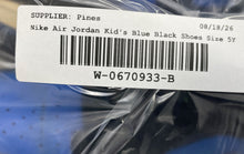 Load image into Gallery viewer, Nike Kids Air Jordan 1 Mid DQ8423-042 Blue Black Lace-Up Sneaker Shoes Size 5Y
