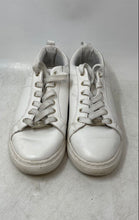 Load image into Gallery viewer, Aldo Womens Dilathielle White Gold Lace-Up Low Top Sneaker Shoes Size 8.5