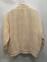 Load image into Gallery viewer, A.D.S Womens White Cream Color Long Sleeve Full-Zip Jacket Size 1