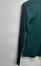 Load image into Gallery viewer, Guess Mens Green Long Sleeve Mock Neck Pullover Sweater Size Medium