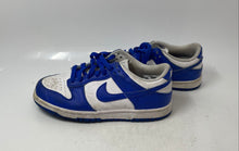 Load image into Gallery viewer, Nike Kids Dunk Low White Blue Leather Lace-Up Low Top Sneaker Shoes Size 5.5Y