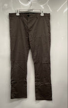Load image into Gallery viewer, 7 Diamonds Mens Dark Gray Flat Front Pockets Straight Leg Trouser Pants Sz 34x32