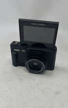 Load image into Gallery viewer, Black 4K Ultra HD 64MP Flip Screen Vlogging Digital Camera Not Tested