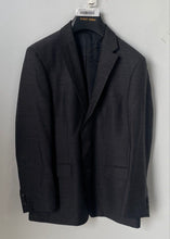 Load image into Gallery viewer, Hugo Boss Mens Black Printed Long Sleeve Collared Two-Button Blazer Size 40R