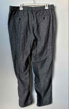 Load image into Gallery viewer, Banana Republic Mens Gray Athletic Fit Flat Front Trouser Pants Size 36x32