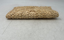 Load image into Gallery viewer, Unbranded Womens Beige Woven Straw Flap Mini Envelope Clutch Purse