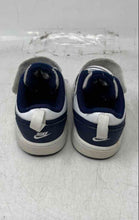 Load image into Gallery viewer, Nike Toddler Boys Court Borough Low 2 BQ5453-107 White Blue Sneakers Shoes Sz 7C