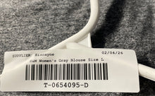 Load image into Gallery viewer, H&M Mens Gray Henley Neck Long Sleeve Pullover T-Shirts Size Large