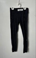 Load image into Gallery viewer, Lululemon Womens Black Elastic Waist Stretch Skinny Leg Ankle Leggings Size 4