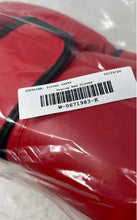 Load image into Gallery viewer, Red Black Martial Sports Equipment Adjustable Strap Boxing Gloves Pair