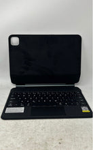Load image into Gallery viewer, Runelk HB354 Black Portable Magnetic Suspension Tablet Keyboard Case Untested