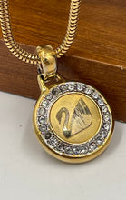 Load image into Gallery viewer, Authentic Swarovski Women's Gold Tone Necklace With Pendant.