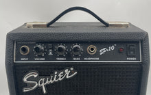 Load image into Gallery viewer, Fender Squier SP-10 PR-367 Black Portable Electric Guitar Amplifier Not Tested