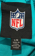 Load image into Gallery viewer, NFL Mens Turquoise Orange Miami Dolphins Football Full-Zip Jacket Size L/G