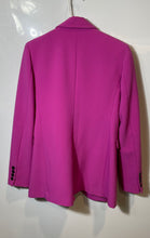 Load image into Gallery viewer, Zara Womens Pink Long Sleeve Collared Pockets One-Button Blazer Size XS