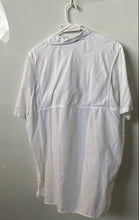 Load image into Gallery viewer, Columbia Mens White Short Sleeve Spread Collar Button-Up Shirt Size Large