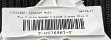 Load image into Gallery viewer, The Limited Womens Black V-Neck Sleeveless Collarless Sheath Dress Size Small