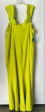 Load image into Gallery viewer, Johnny Wujek Womens Green Back Zip Sleeveless Maxi Dress Size 22 With Tag