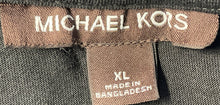 Load image into Gallery viewer, Michael Kors Mens Black Cotton Short Sleeve Crew Neck Pullover T-Shirt Size XL