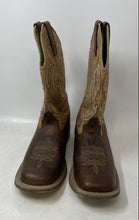 Load image into Gallery viewer, Laredo Womens Brown Leather Square Toe Cowgirl Western Boots Size 7M