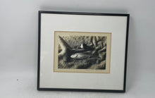 Load image into Gallery viewer, Europe Art Frame Fish Cheryl M Hausman Signed Frame Wall Decor Art Painting