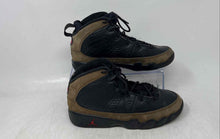 Load image into Gallery viewer, Nike Boys Air Jordan 9 401811-030 Black Dark Green Sneakers Shoes Size 2.5Y