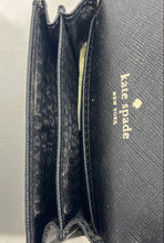 Load image into Gallery viewer, Kate Spade New York Womens Black And Pink Laurel Way Christine Bifold Wallet