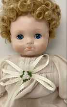 Load image into Gallery viewer, Colony Crafted Blonde Curly Hair And Blue Eyes Bisque Porcelain Doll