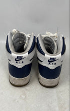 Load image into Gallery viewer, Nike Mens Air Force 1 High Top AQ3771-994 White Azul Sneakers Shoes Size 8