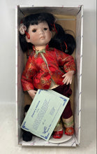 Load image into Gallery viewer, Heirloom Dolls Li-Ping With Certificate Limited Edition Porcelain Dolls
