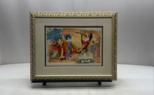 Load image into Gallery viewer, Moon Sonata Romantic & Musical Women In Gown Picture Signed Framed Art Painting