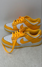 Load image into Gallery viewer, Nike Womens Dunk Low DD1503-800 Yellow White Lace-Up Sneaker Shoes Size 6