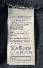 Load image into Gallery viewer, Tommy Hilfiger Womens Navy Blue Graphic Print Cotton Pullover T-Shirt Size M