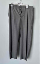 Load image into Gallery viewer, Mantoni Milan Italy Mens Gray Flat Front Straight Leg Dress Pants No Size