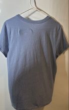 Load image into Gallery viewer, Lucky Brand Womens Light Blue Short Sleeve Crew Neck Graphic T-Shirt Size L