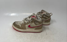 Load image into Gallery viewer, Nike Kids Air Jordan 1 Mid SE HJ5960-206 Beige White Pink Sneaker Shoes Size 11C