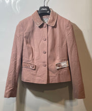 Load image into Gallery viewer, Ann Taylor Loft Womens Pink Single-Breasted Four-Button Blazer Size 8
