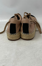 Load image into Gallery viewer, Linea Paolo Womens Beige Black Leather Lace-Up Espadrille Shoes Size 8M