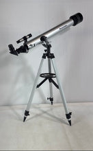 Load image into Gallery viewer, Celestron PowerSeeker 60AZ Silver Black Refractor Telescope With Tripod